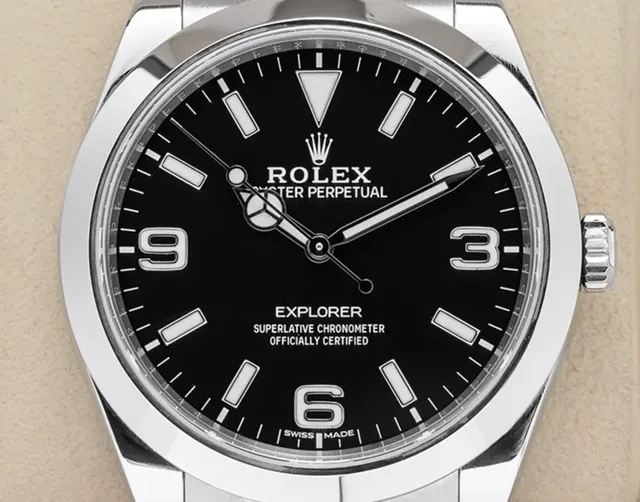 39mm 세대의 유일무이한 상징, 롤렉스 익스플로러 I Ref. 214270