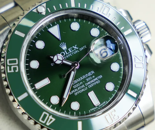 2 세대 그린 서브, 롤렉스 서브마리너 데이트 Ref. 116610LV (헐크, Hulk)