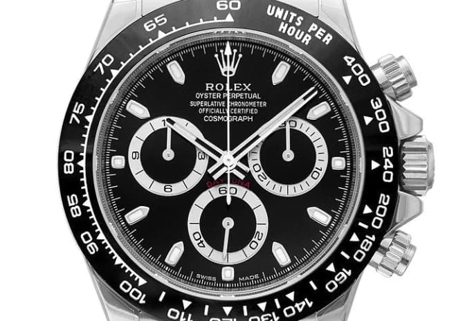 스틸 데이토나의 최초 세라믹 모델, 116500LN(Black Dial)